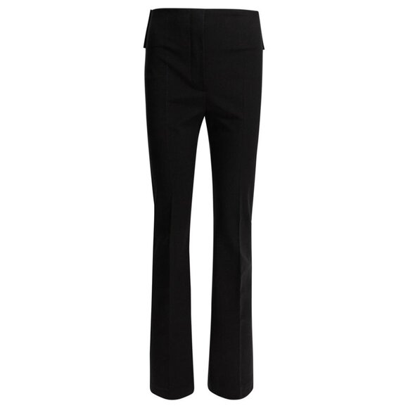 Max Mara Sportmax Flared Pants With Leather Belt tag size 42 Women - Picture 1 of 4